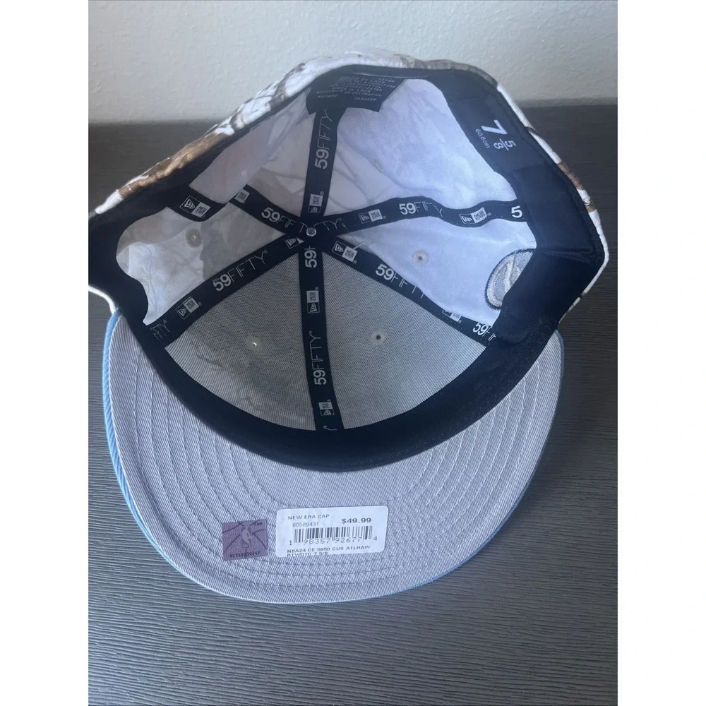Atlanta Hawks New Era Realtree Camo NBA 7 5/8 Fitted Hat Cap NWT - Picture 7 of 8